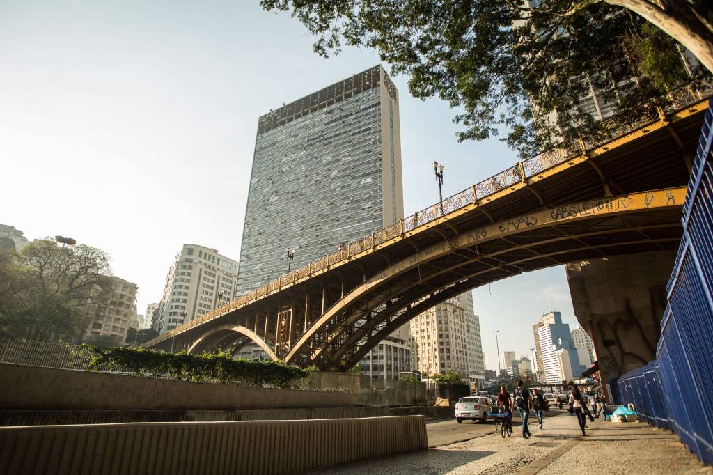 Reforma do Viaduto Santa Ifigênia é a maior em 110 anos