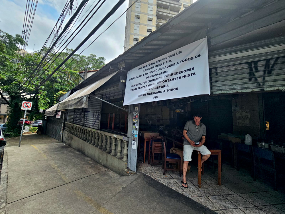 O fim da Mercearia São Pedro, clássica na Vila Madalena
