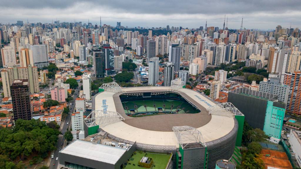 O Allianz Parque: est&aacute;dio do Palmeiras