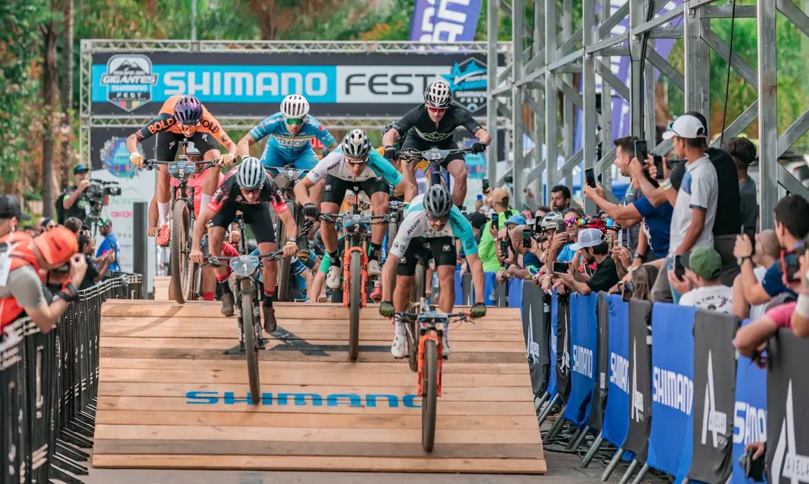 Foto do Shimano Fest, festival de bike realizado em agosto no Memorial da América Latina