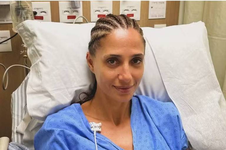 Camila Pitanga anuncia diagnóstico de pneumonia