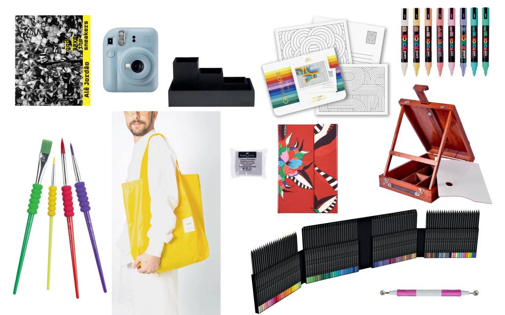 Para fazer arte: Itens para liberar a criatividade