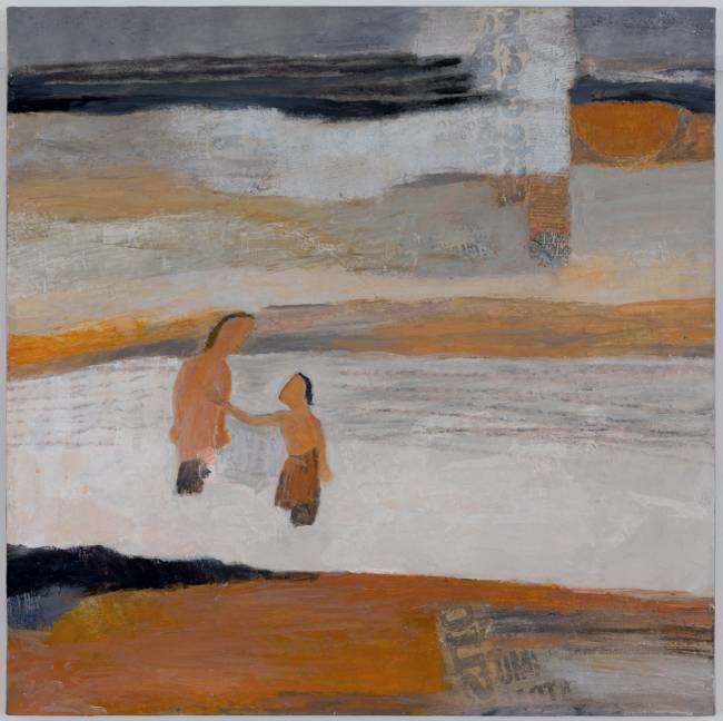 TOMIE OHTAKE EXPO 1 Opção 1 Crédito Coleção particular.jpg Obra de Hee Sub Ahn, nascida na Coreia do Sul: memórias de seu país de origem