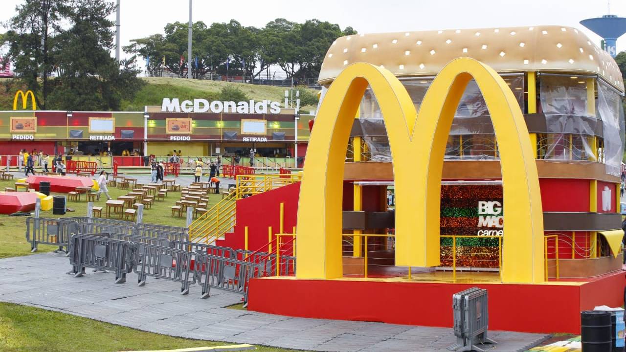 Stand do McDonald's