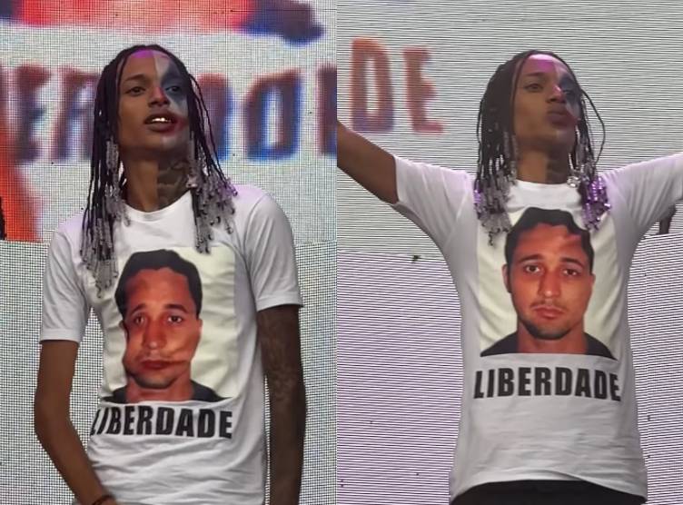 Cantor de trap pede liberdade para pai, considerado líder do CV, no Lollapalooza
