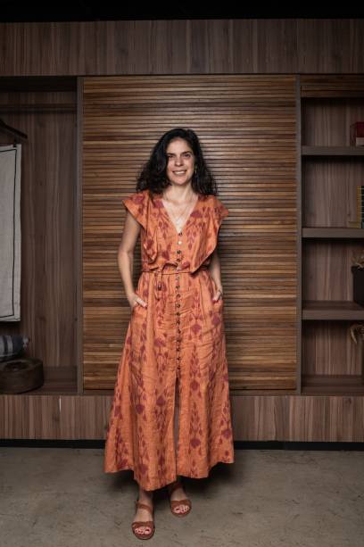 A jornalista Juliana Pinheiro Mota