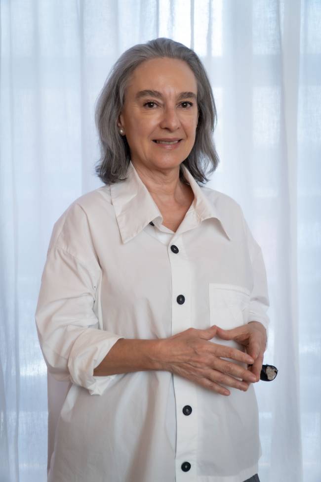 A curadora Livia Pedreira