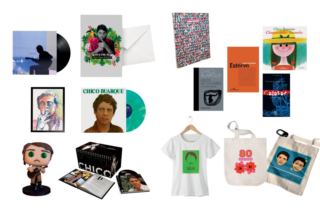 As Vitrines: itens para os fãs de Chico Buarque