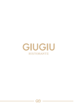 giugiu Print do menu do Giugiu