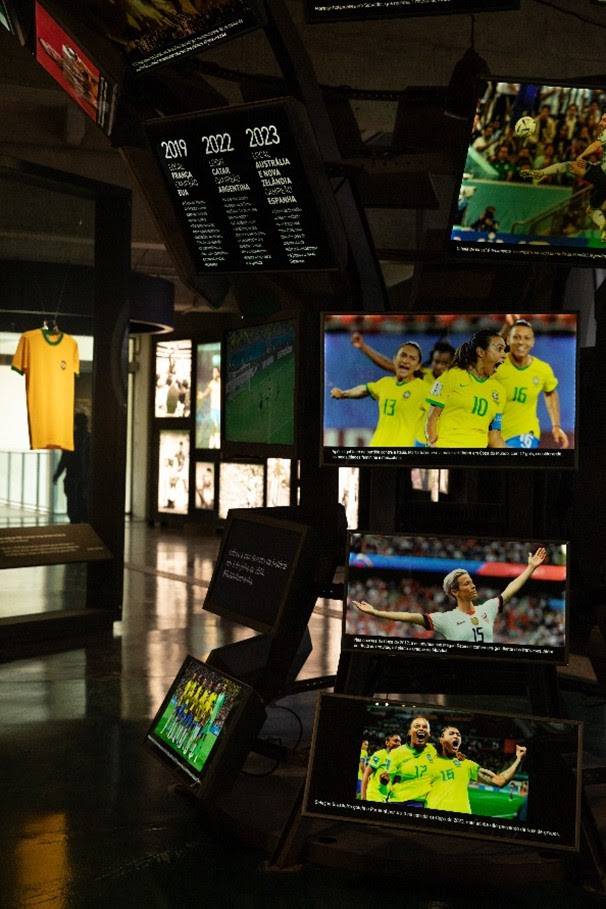 Museu do Futebol transmite jogos da seleção feminina durante as Olimpíadas