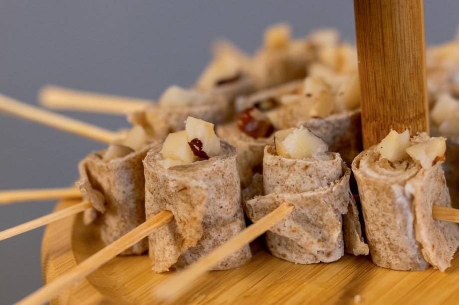 Comidinhas oferecidas pelo bufê Easy Food Comidinhas oferecidas pelo bufê Easy Food