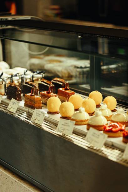 Le Cordon Bleu Café: vitrine de doces