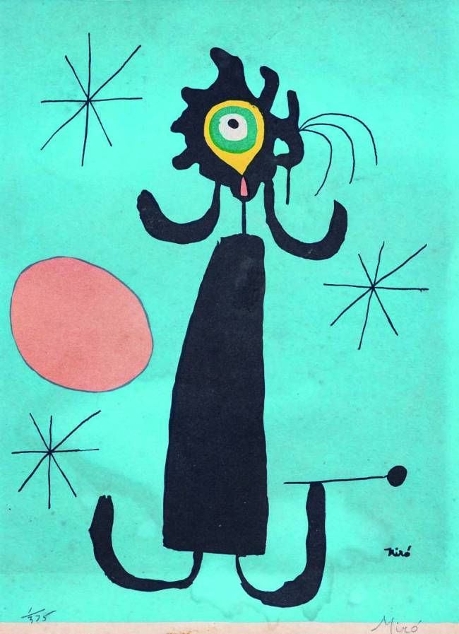 mujer-ante-el-sol-joan-miro