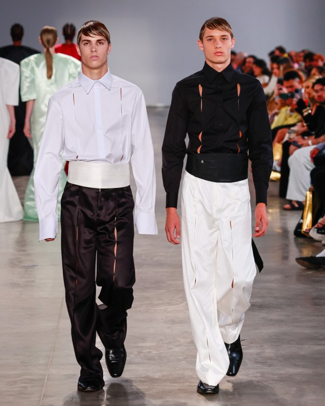 Looks da marca Normando, que fez roupas sem g&ecirc;nero