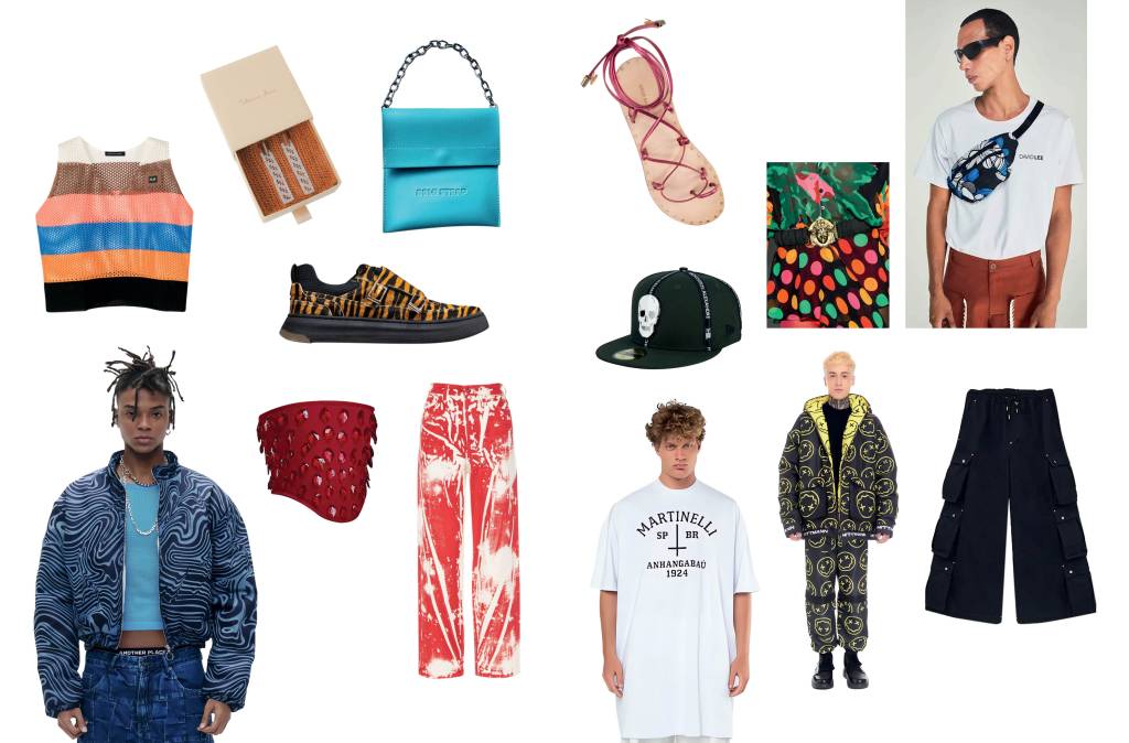 Itens de marcas que estão no São Paulo Fashion Week 2024