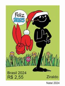 Turma do Pererê, de Ziraldo, nos selos natalinos dos Correios Turma do Pererê, de Ziraldo, nos selos natalinos dos Correios