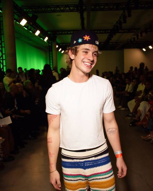 Influenciador Juliano Floss, na SPFW