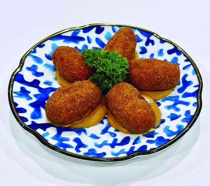 Rancho Português: croquete de alheira Rancho Português: croquete de alheira