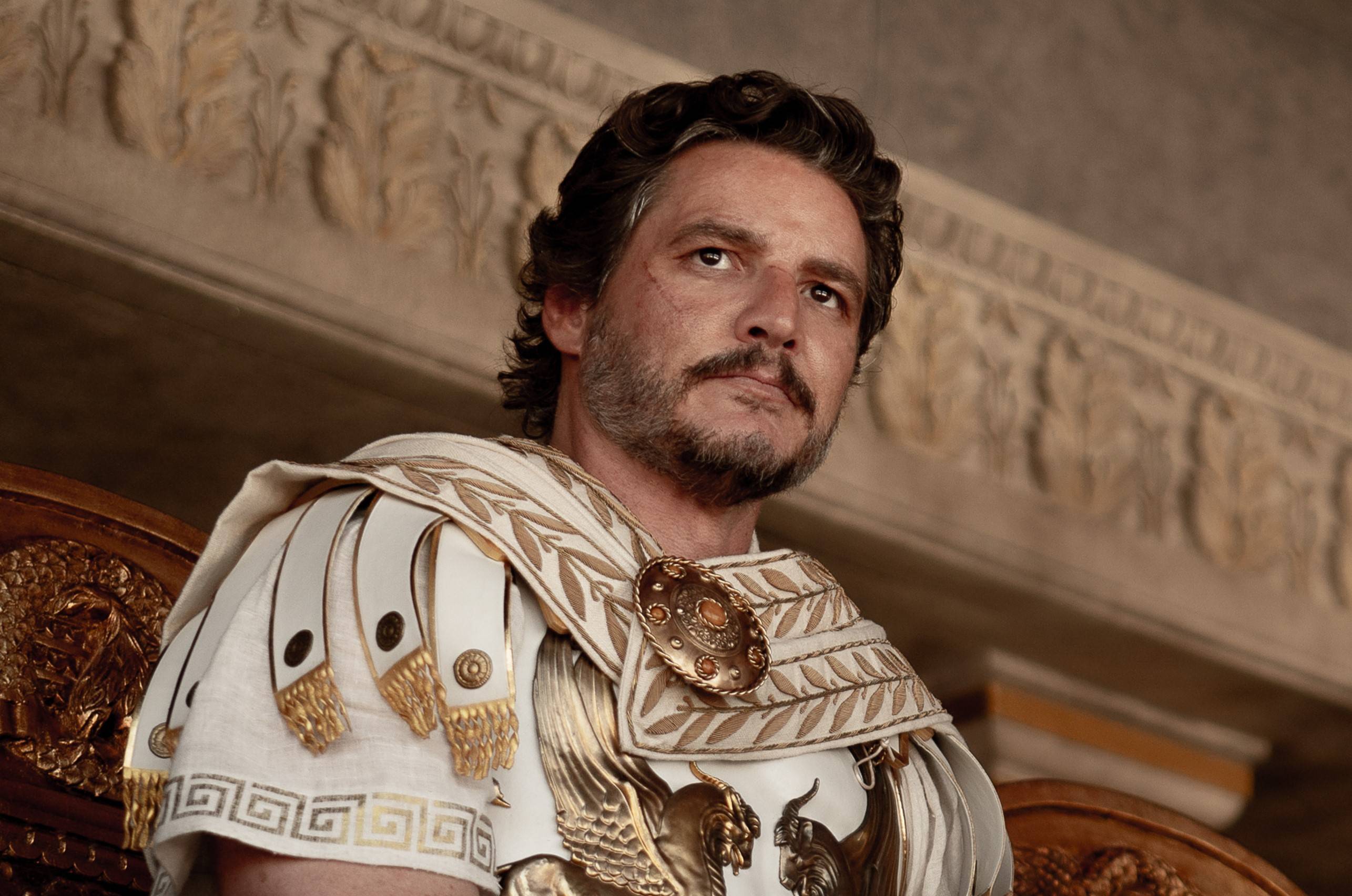 ‘Vivi meu sonho de criança no set’, diz Pedro Pascal sobre ‘Gladiador 2’