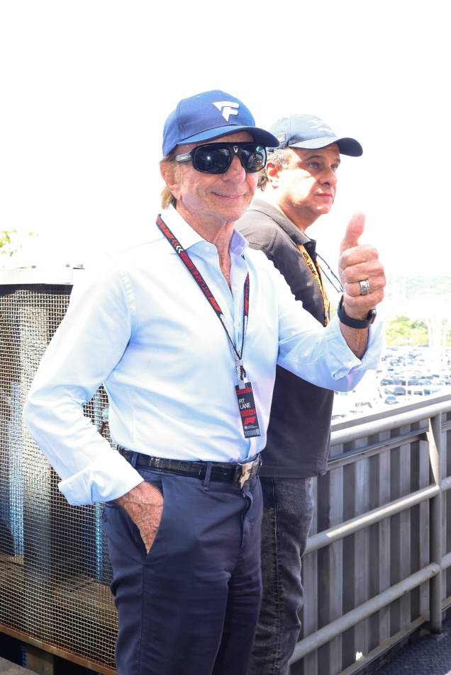 O ex-piloto Emerson Fittipaldi O ex-piloto Emerson Fittipaldi
