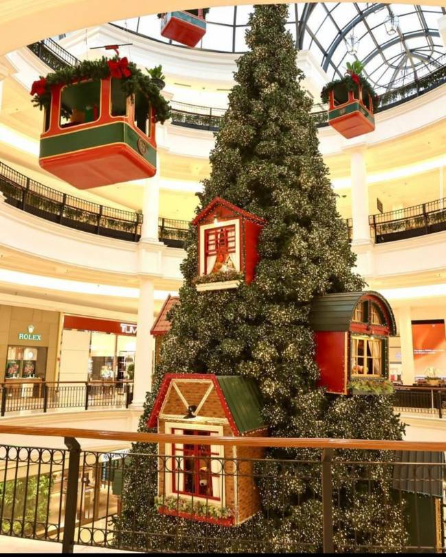 O Shopping Higienópolis já deu início aos preparativos para o Natal