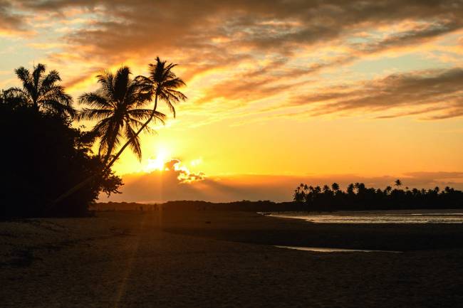 003A1846.JPG Pôr do sol inesquecível na Boca da Barra, em Boipeba