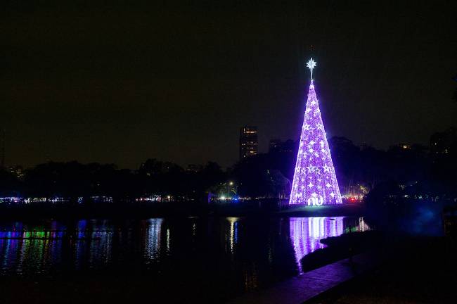 Árvore de Natal do Parque do Ibirapuera