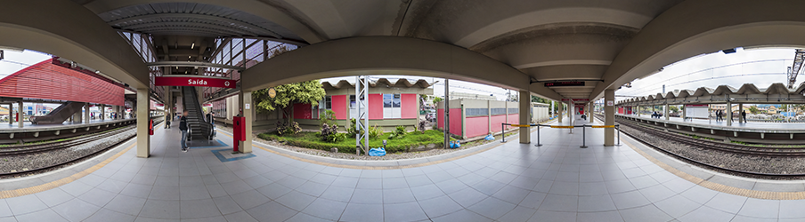 Estação Carapicuíba, na linha 8-Diamante do Metrô de SP