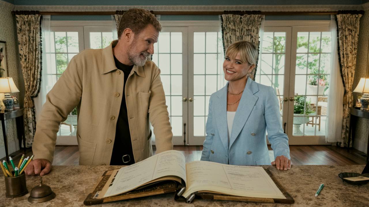 Disputa destemida: Jim (Will Ferrell) enfrenta Margot (Reese Witherspoon)