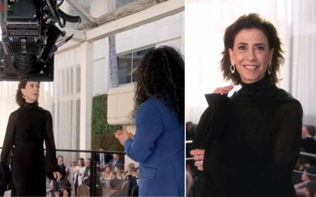 ‘Glambot’ de Fernanda Torres no Globo de Ouro recebe 50 mil comentários