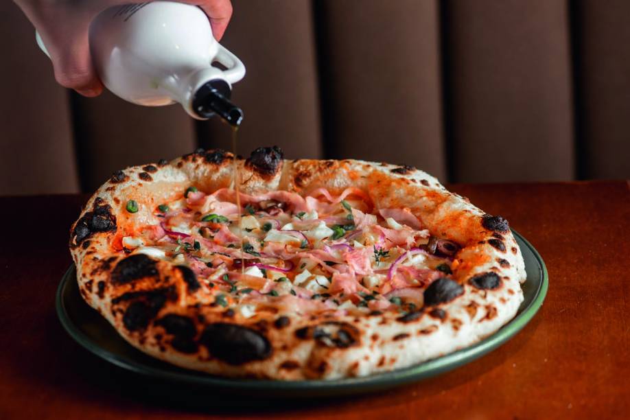 Org Pizzaria: a portuguesa artesanal