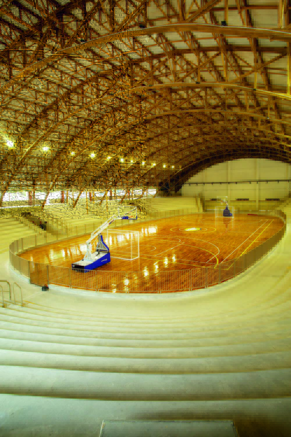 Estádio do Pacaembu Ginásio de esportes: fim da