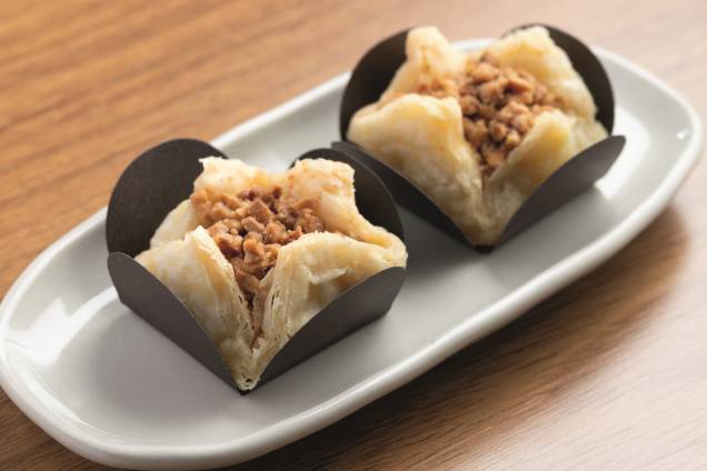 Opções da Knëfe & Bakläwa: baklavas de castanha-de-caju Opções da Knëfe & Bakläwa: baklavas de castanha-de-caju