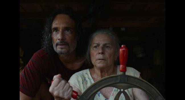 GABRIEL MASCARO FILME Crédito Guilhermo Garza_Desvia_Divulgação Rodrigo Santoro e Denise Weinberg em 'O Último Azul'