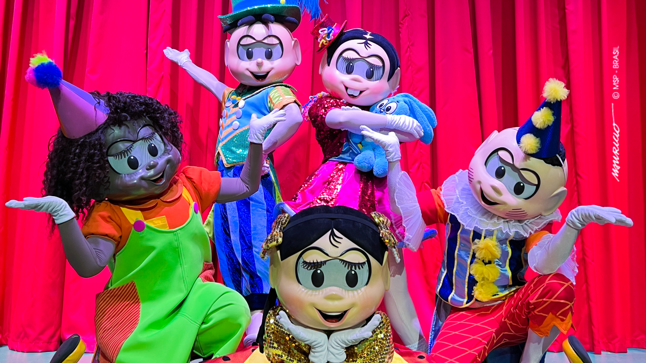 Parque da Mônica: festa carnavalesca para os pequenos
