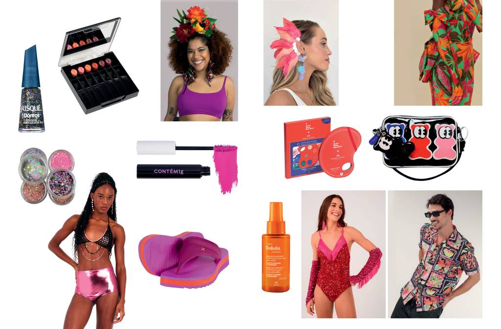 Tempo de folia: itens para o Carnaval