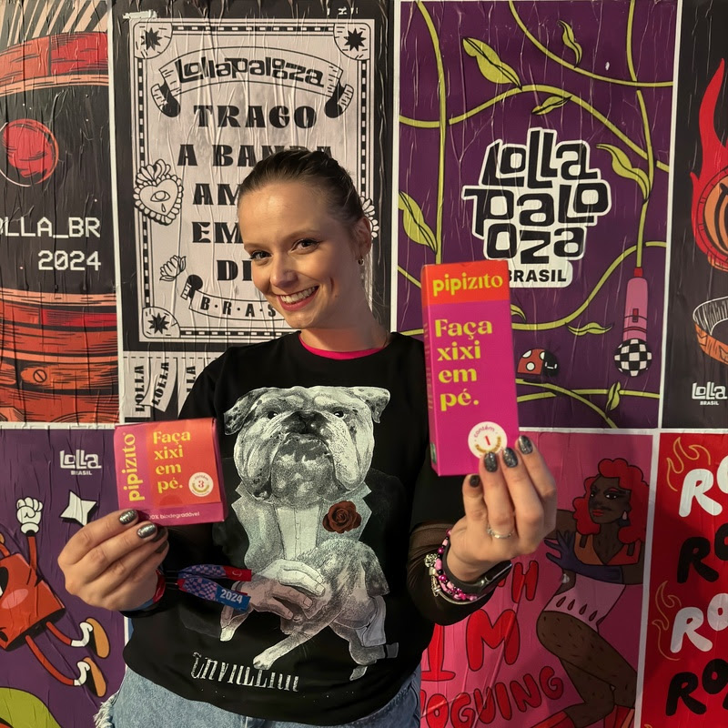 Kit de sobrevivência no Lollapalooza inclui funil para fazer xixi de pé