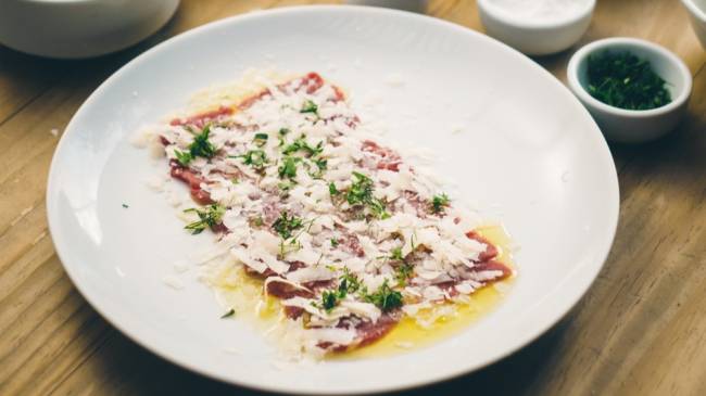 Conheça dois carpaccios fora de série