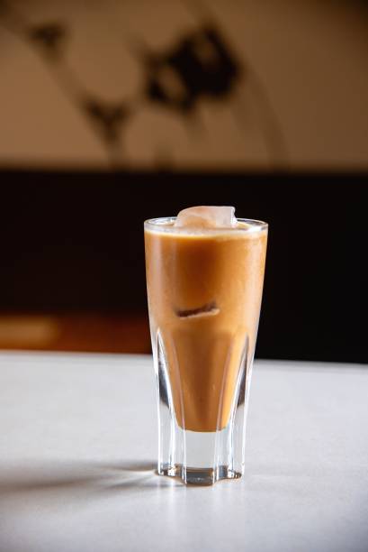 Batida de amendoim com leite de amendoim e caramelo salgado: uma das atrações do bar-restaurante Batida de amendoim com leite de amendoim e caramelo salgado: uma das atrações do bar-restaurante