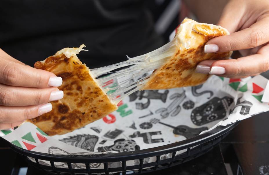 La Catrina: quesadilla de queijo