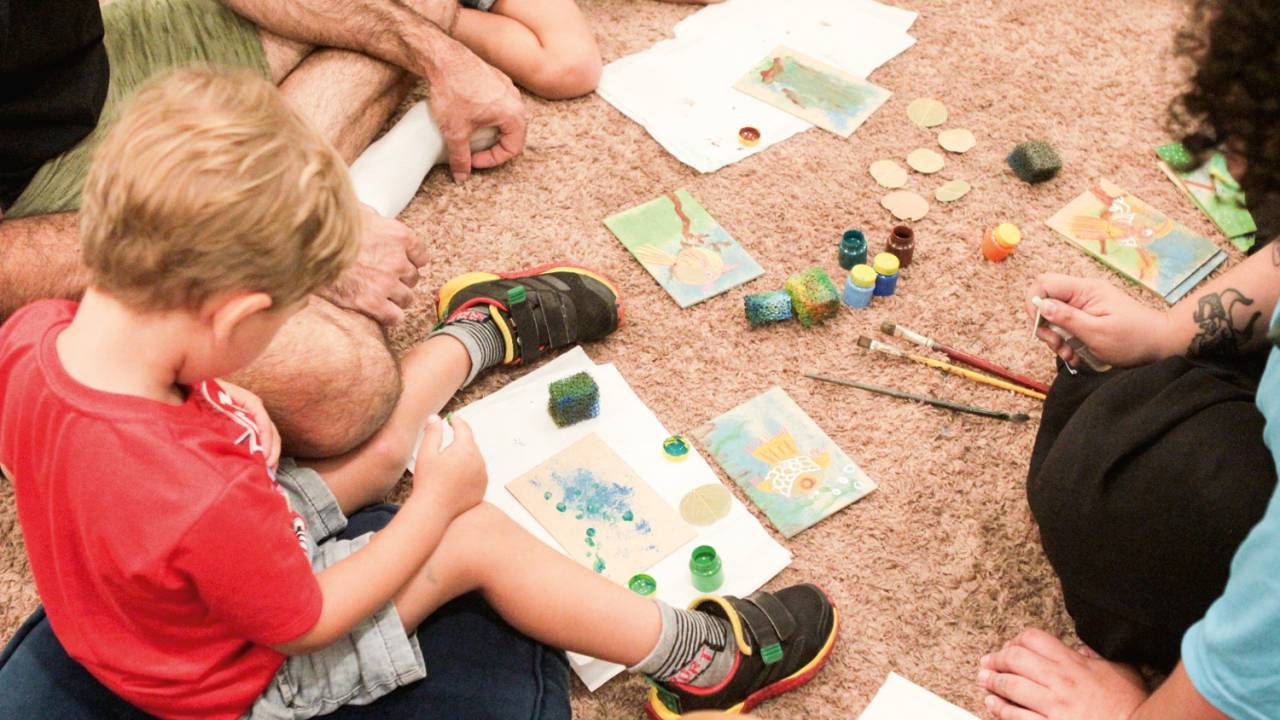 CCBB - Exposição infantil - Crianças