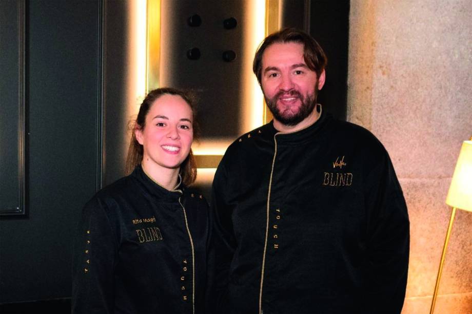 Rita Magro e Vítor Matos: os chef do restaurante Blind Rita Magro e Vítor Matos: os chef do restaurante Blind