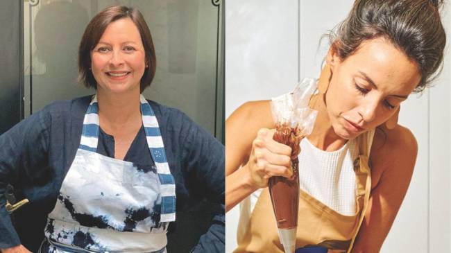 Carla Pernambuco recebe Juliana Penteado em jantar de Dia dos Namorados