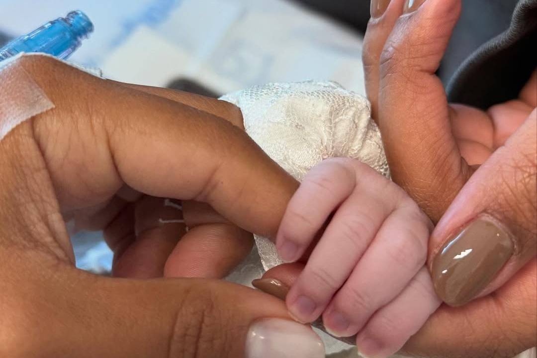 Zuri, filha de Ludmilla nasceu nesta quarta (14)