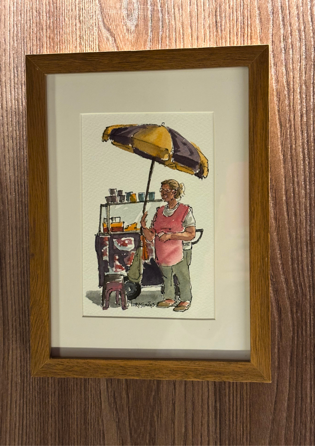 2 Personagem de Iury Simões no Parque da Água Branca.