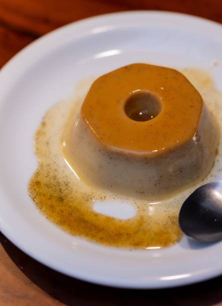 The Old Steak Dry Aged: pudim de fava de baunilha The Old Steak Dry Aged: pudim de fava de baunilha