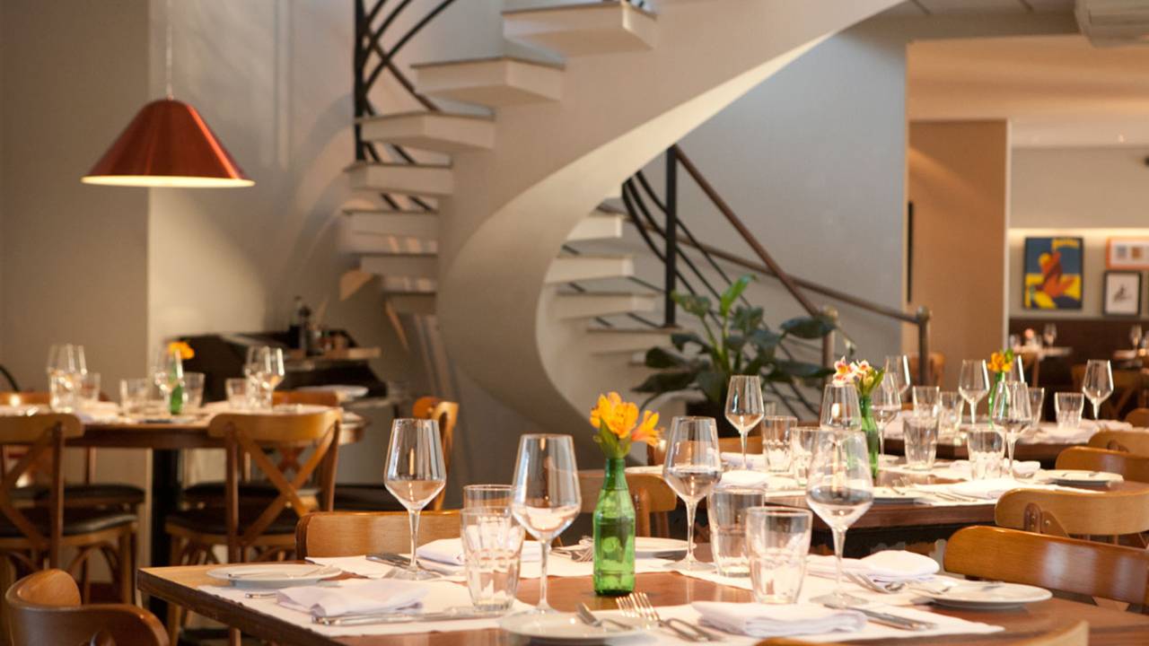 Salão do restaurante CSA