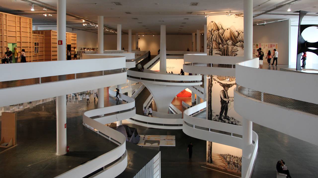 Pavilhão Ciccillo Matarazzo, no Parque Ibirapuera