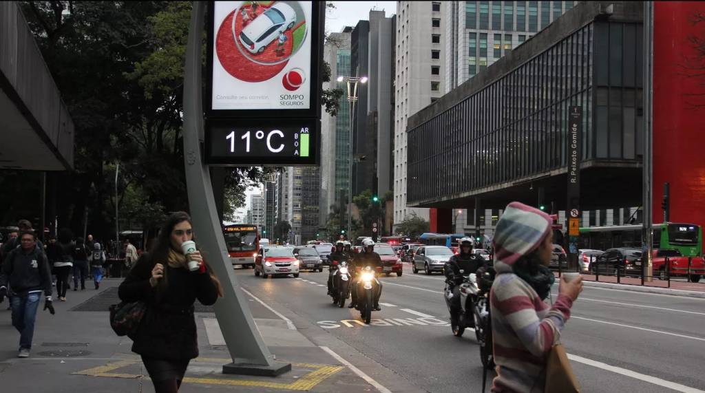 São Paulo tem dia mais frio em outubro desde 2014 nesta segunda (20)