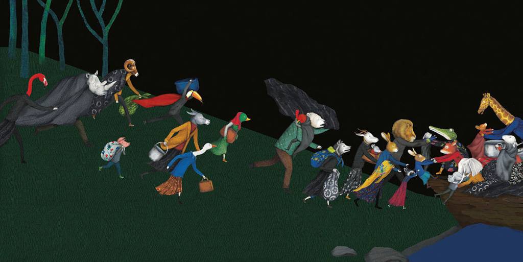 Peruana Issa Watanabe aborda imigração e fluxos de refugiados em exposição